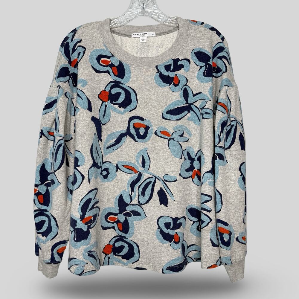 Stateside Oversized Floral Sweatshirt